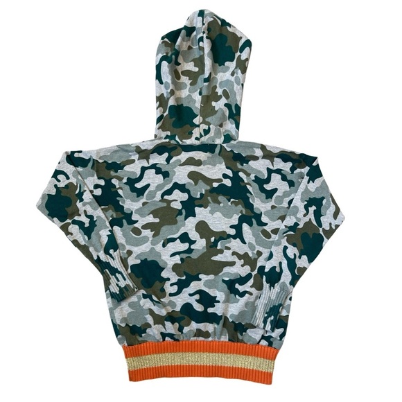 AQUA Camo Hooded Sweatshirt Bloomingdale’s Exclusive Urban Chic Athleisure - XS - Picture 7 of 10
